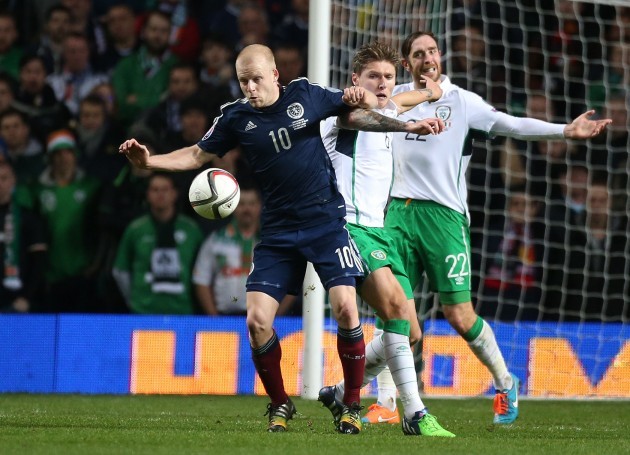 Soccer - UEFA Euro 2016 - Qualifying - Group D - Scotland v Republic of Ireland - Celtic Park