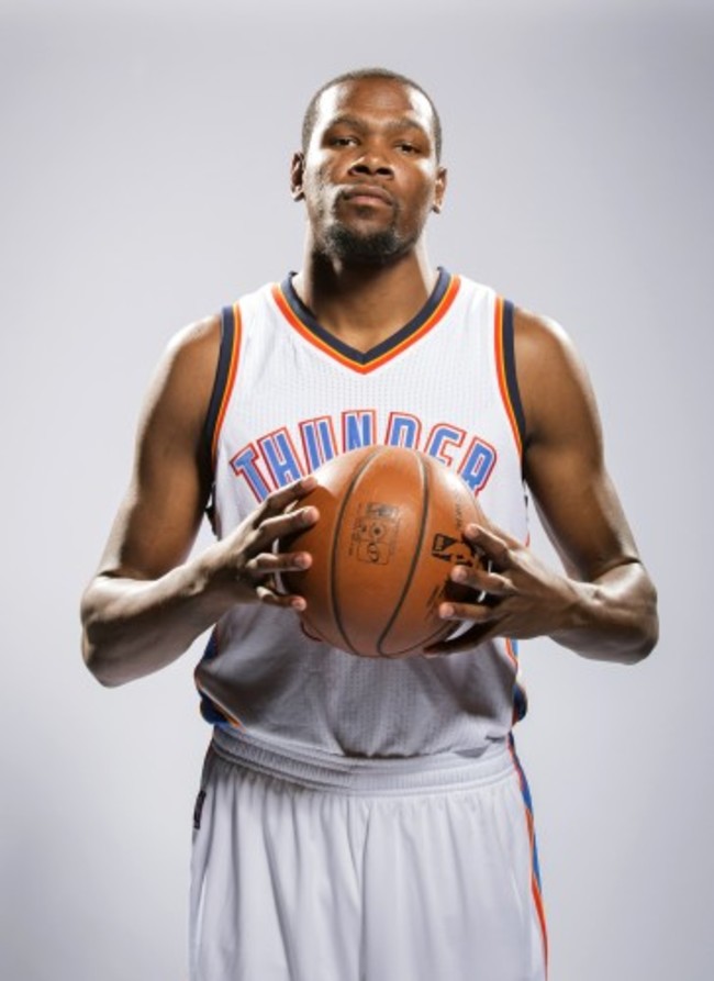 Thunder Media Day Basketball