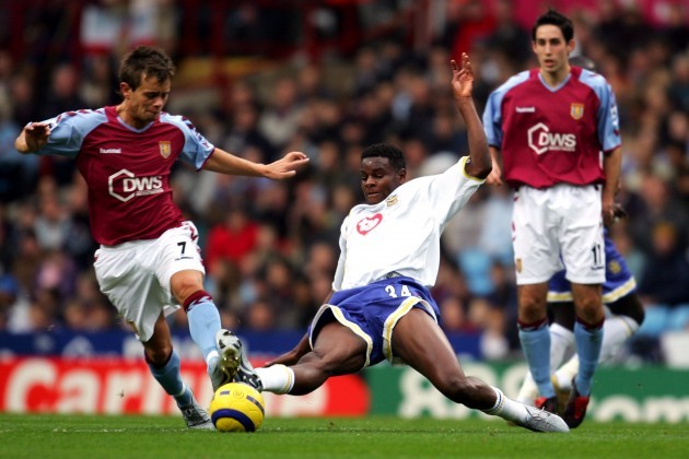 Soccer - FA Barclays Premiership - Aston Villa v Portsmouth