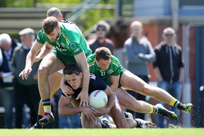Aidan O'Shea and Colm O'Neill tackle Jye Bolton