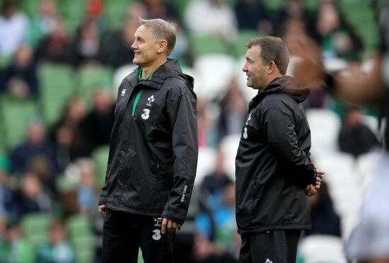 Joe Schmidt and Richie Murphy