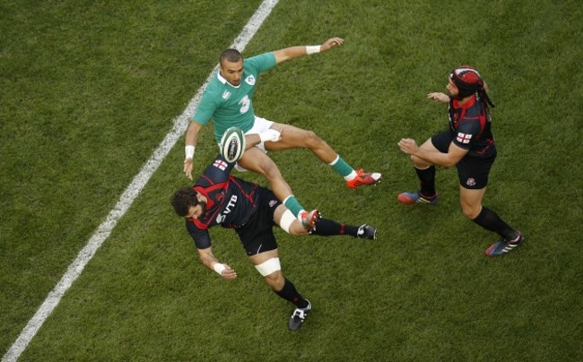 Merab Kvirikashvili and Simon Zebo