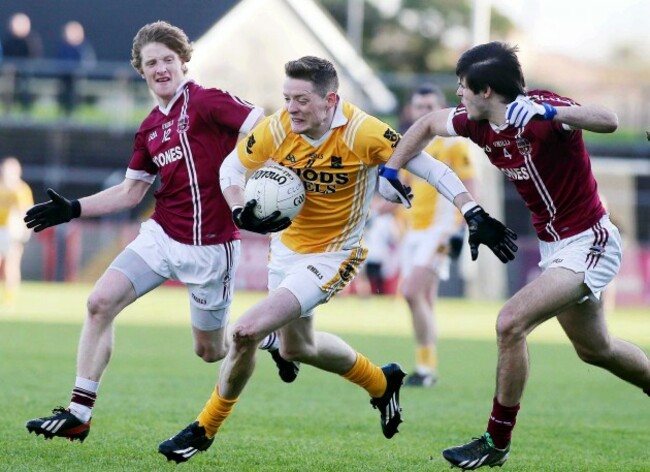 Conor McManus with Roana Bradley and Karl McKaigue