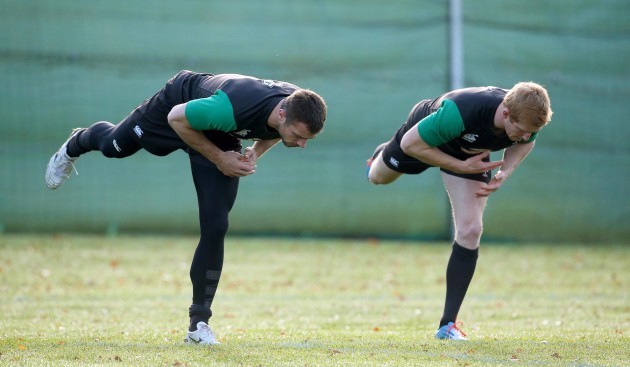 Tommy Bowe and Darragh Leader 18/11/2014