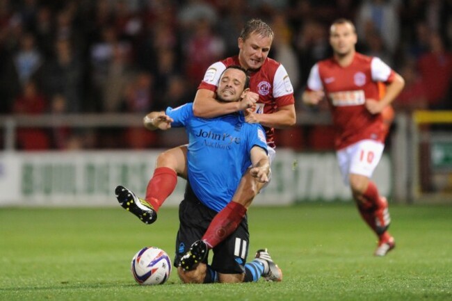 Soccer - Capital One Cup - First Round - Fleetwood Town v Nottingham Forest - Highbury Stadium
