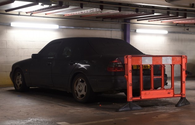 Dumped car racks up £9k parking fee