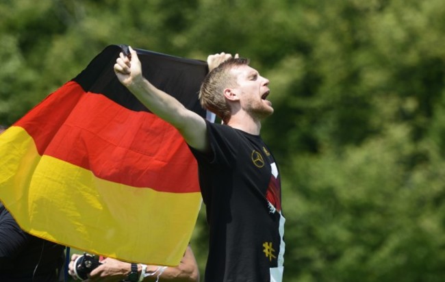 Germany Soccer WCup Arrival