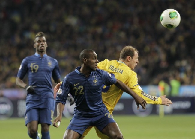 Ukraine France Wcup Soccer