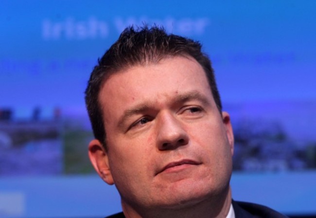 Irish Water - Alan Kelly. Pictured Min