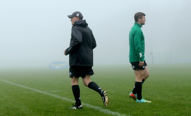 Joe Schmidt and Gordon D'Arcy