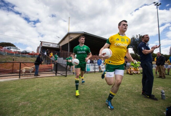 Colm Begley and Paddy O'Rourke