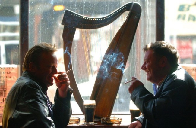 Irish smoking ban