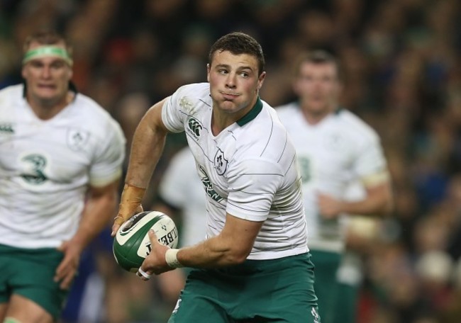 IrelandÕs Robbie Henshaw