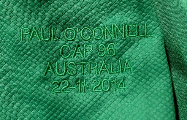 Paul O'Connell's jersey