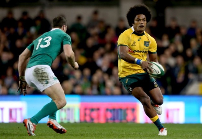 Robbie Henshaw and Henry Speight