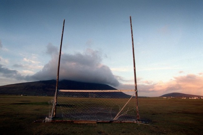 General Veiw the Gaelic Football Pitch