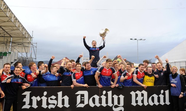 Waterford IT celebrate with the cup
