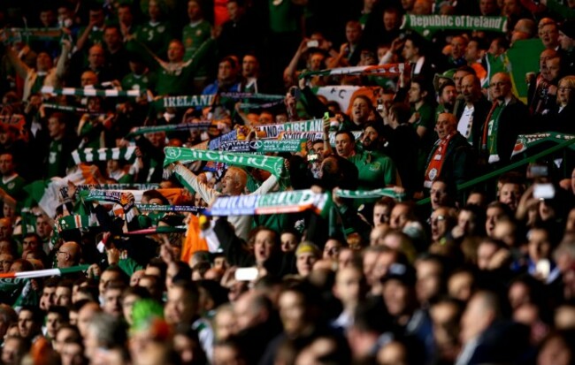 Ireland fans