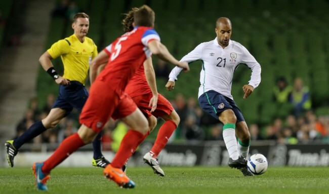 David McGoldrick assists the first goal