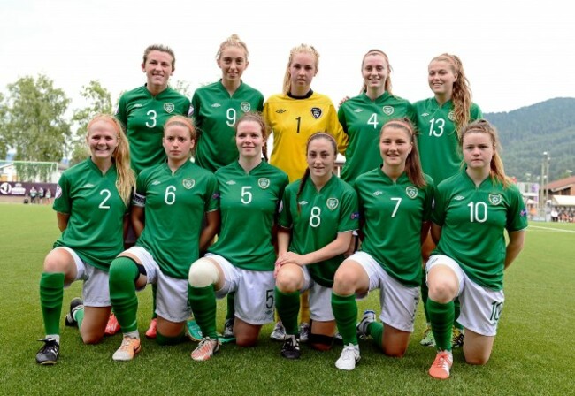 The Republic of Ireland team 24/7/2014