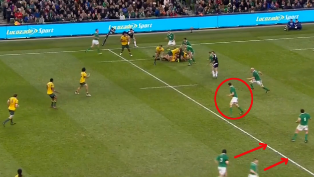 Toner Offside 35mins Break - Penalty