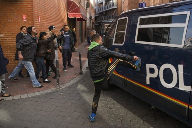 Spain Financial Crisis Evictions