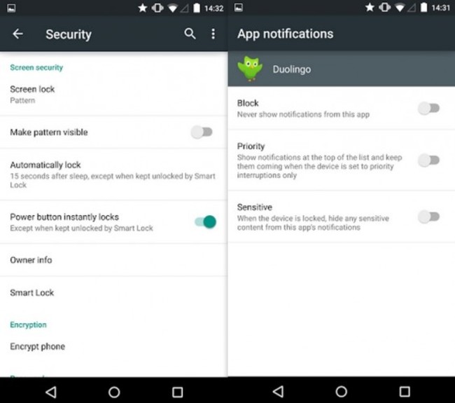 Android App Notifications