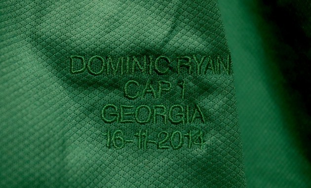 A general view of Dominic Ryan's jersey