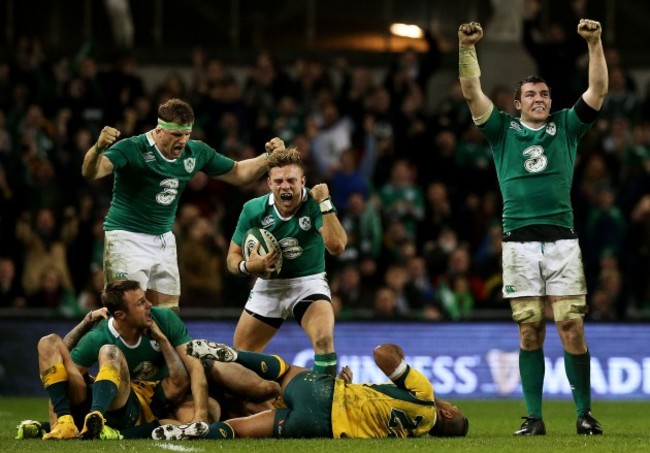 Rugby Union - Guinness Series 2014 - Ireland v Australia - Aviva Stadium