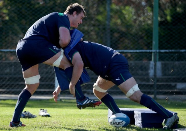 Rhys Ruddock and Chris Henry