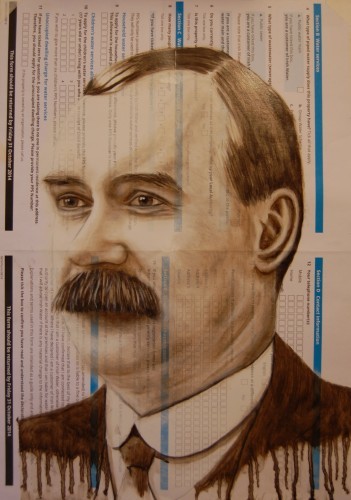 James Connolly Irish Water Protest