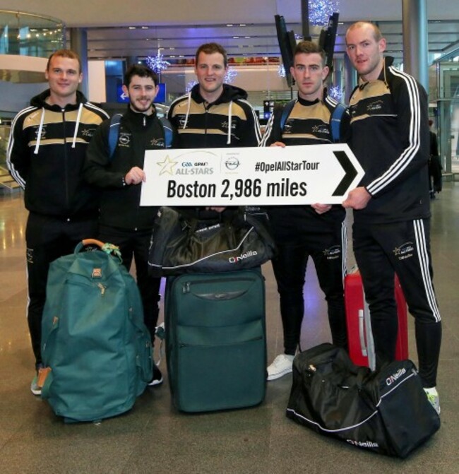 Neil McGee, Ryan McHugh, Michael Murphy, Patrick McBrearty and Neil Gallagher 27/11/2014