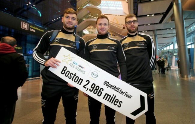 Aidan O'Shea, Robbie Hennell and Seamus O'Shea 27/11/2014