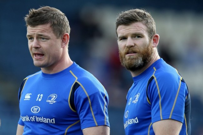 Brian O'Driscoll and Gordon D'Arcy