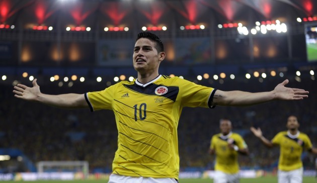 Colombia Soccer James Rodriguez