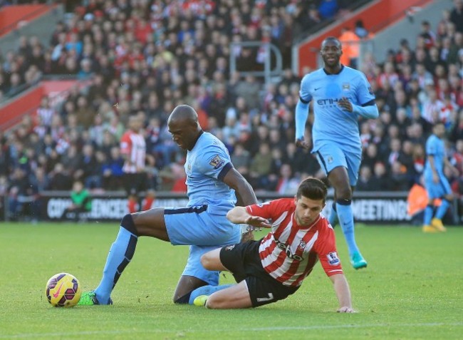 Soccer - Barclays Premier League - Southampton v Manchester City - St Mary's