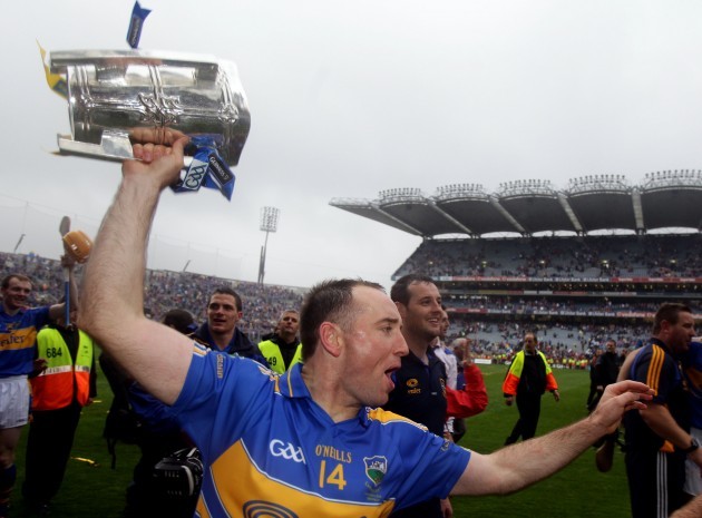 Eoin Kelly celebrates after the match