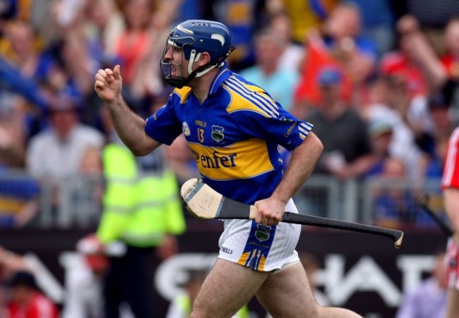 Eoin Kelly celebrates scoring a goal 8/6/2008