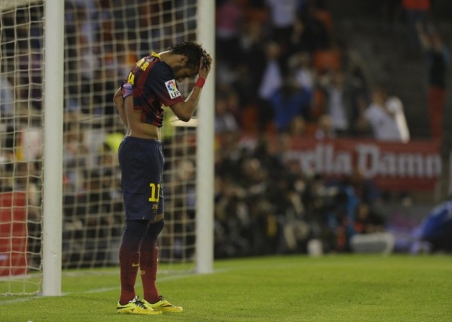 Soccer - Copa Del Rey - Final - Barcelona v Real Madrid - Mestalla Stadium