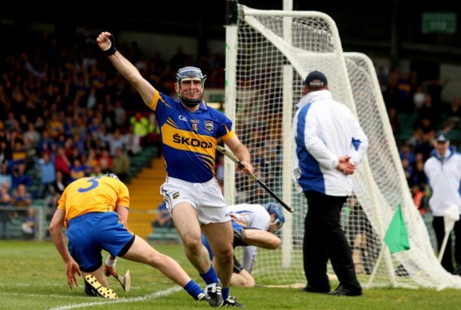 Eoin Kelly celebrates scoring