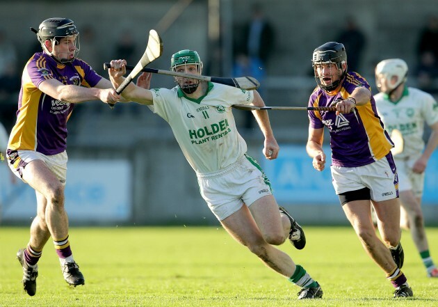 Robert Murphy and Jude Sweeney with Henry Shefflin