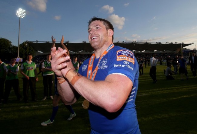 Sean O'Brien celebrates winning