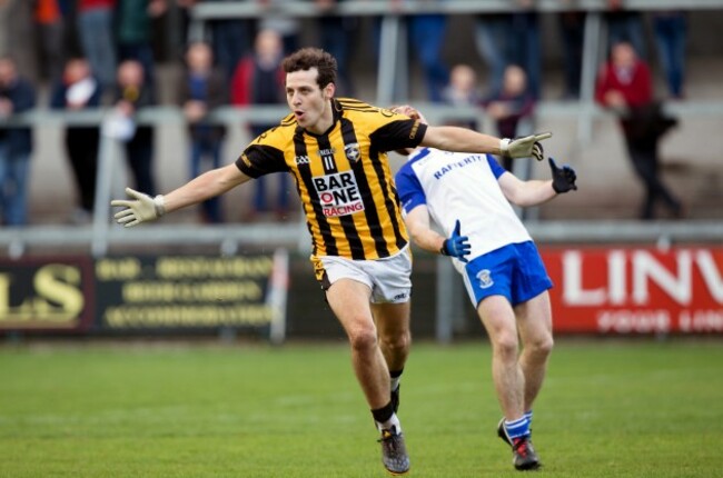 Jamie Clarke celebrates scoring a goal