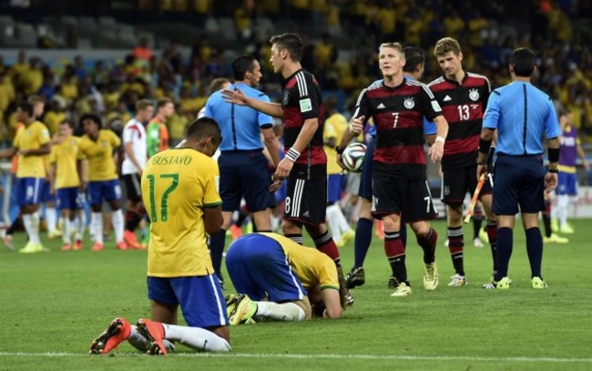 Brazil Soccer WCup Brazil Germany