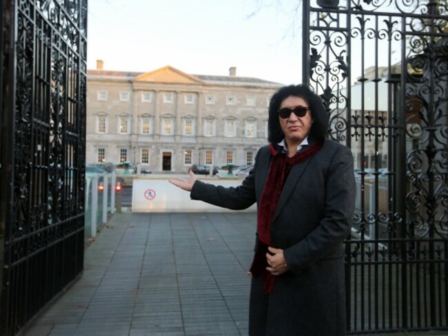 Gene Simmons. Pictured Gene Simmons kn