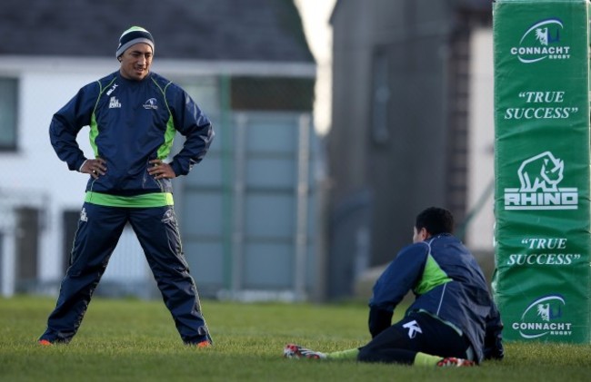 Bundee Aki and Mils Muliaina