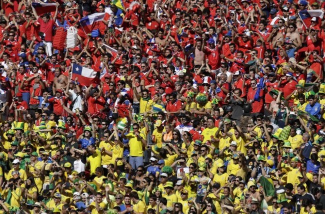 Brazil Soccer WCup Brazil Chile