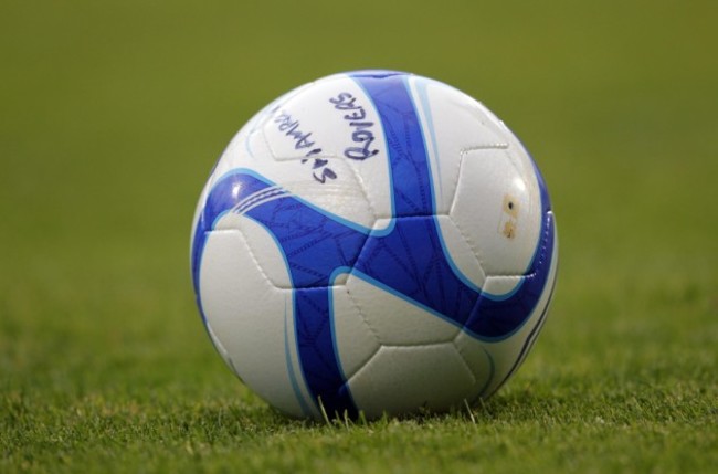 A view of a football