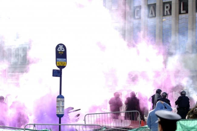 Riots In Dublin 2006