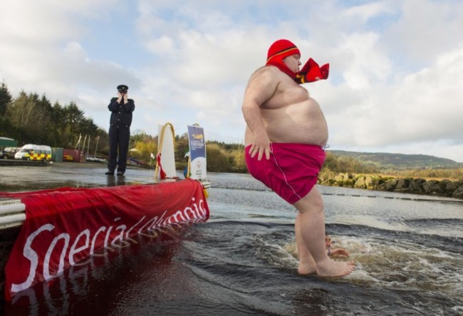 Get Freezin' for a Reason; An Garda Siochana and Special Olympics Ireland Polar Plunge at UL Activity Centre